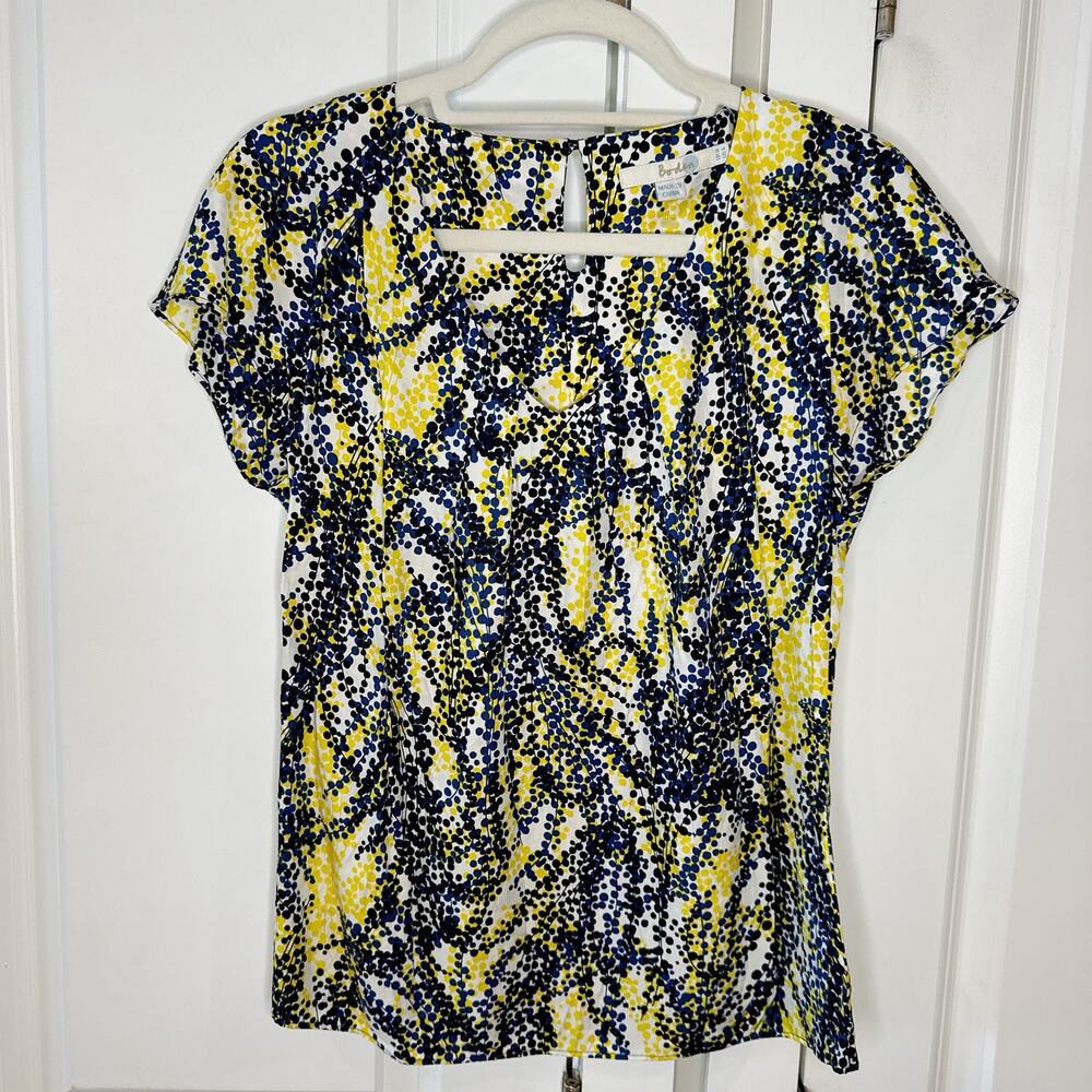 BODEN Multi Colour Ravello Short Sleeve Blouse Top | 4